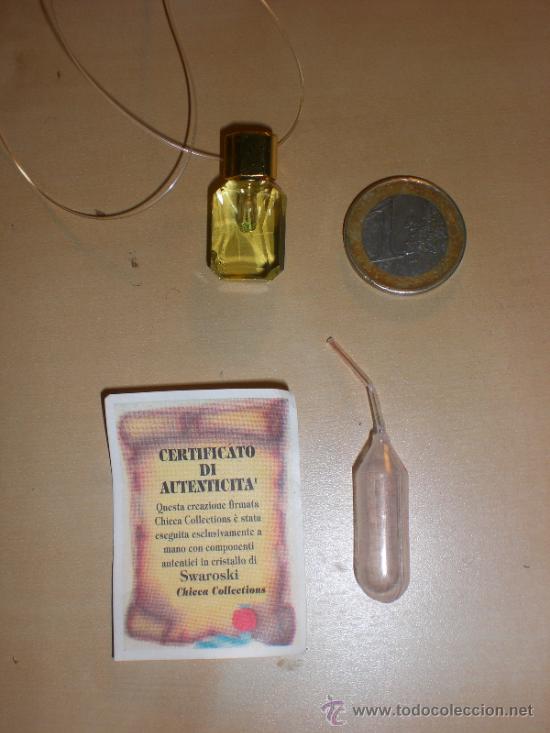 Miniaturas de perfumes antiguos: PERFUME MINIATURA SWAROSKI - Foto 3
