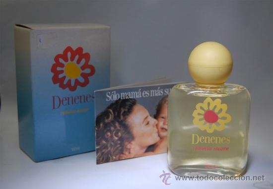 Miniaturas de perfumes antiguos: FRASCO DE COLONIA DENENES BOTELLA - Foto 1