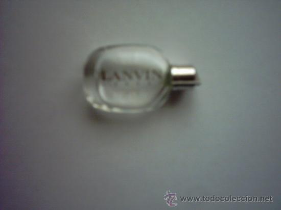 Miniaturas de perfumes antiguos: FRASCO DE EAU DE TOILETTE LAVIN, PAR&Iacute;S. 5 ML. 5 Cm. vac&iacute;o.