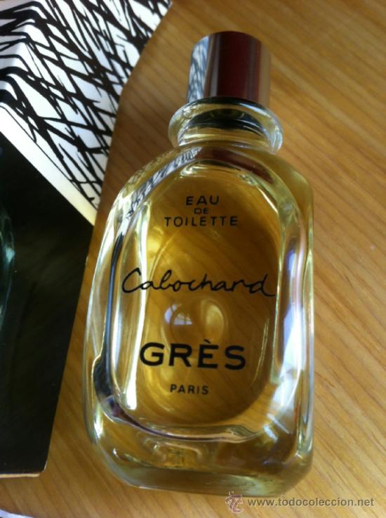 Miniaturas de perfumes antiguos: botella de CABOCHARD EDT de Gres paris 30 ml. VINTAGE - Foto 5