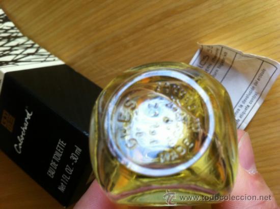 Miniaturas de perfumes antiguos: botella de CABOCHARD EDT de Gres paris 30 ml. VINTAGE - Foto 4