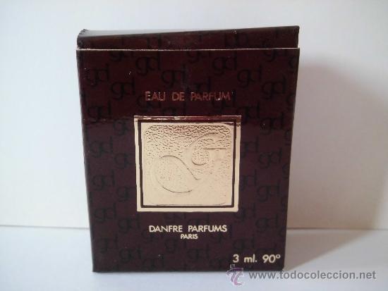 Miniaturas de perfumes antiguos: MINIATURA DE PERFUME DANFRE  PARIS - Foto 1