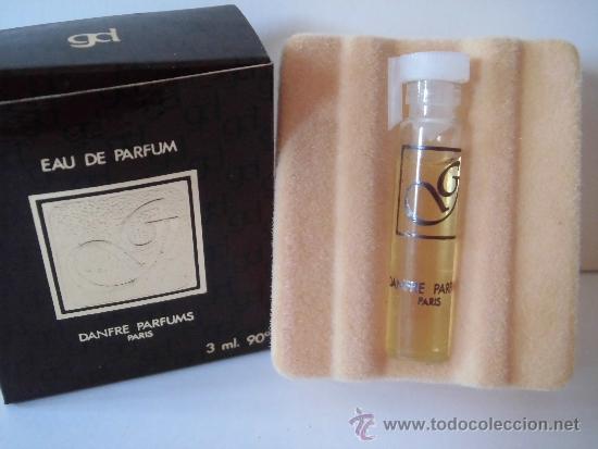 Miniaturas de perfumes antiguos: MINIATURA DE PERFUME DANFRE  PARIS - Foto 3