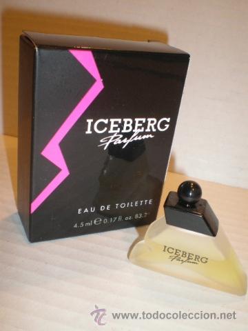 Miniaturas de perfumes antiguos: MINIATURA ICEBERG PARFUM - Foto 1