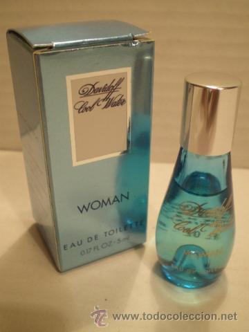 Miniaturas de perfumes antiguos: MINIATURA COLL WATER DE DAVIDOFF - Foto 1