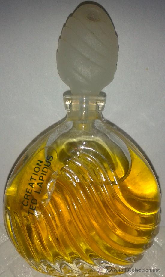 Miniaturas de perfumes antiguos: MINI BOTELLA DE PERFUME CREACION DE TED LAPIDUS- - Foto 1