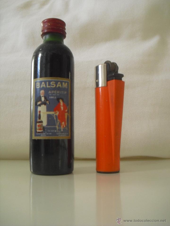 &Eacute;chantillons de parfums anciens: MIni botella, botellin en miniatura. Balsam Aperitif.F.X de Beukelaer Anwerp.Botellita. Minibotella.