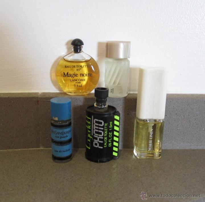 Miniaturas de perfumes antiguos: 5 miniaturas de perfumes - Foto 1