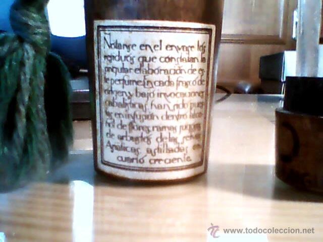 Miniaturas de perfumes antiguos: BOTELLA PERFUME MADERAS DE ORIENTE - Foto 4