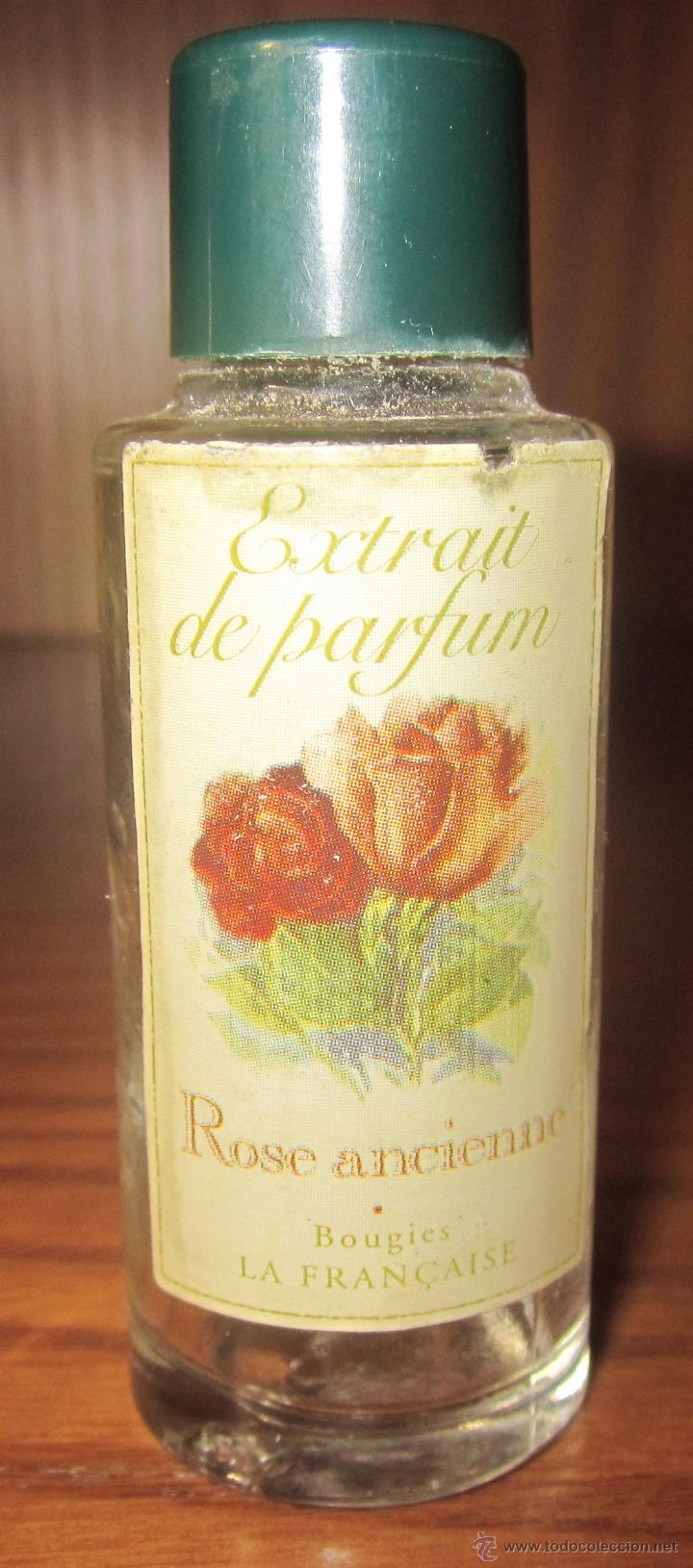 &Eacute;chantillons de parfums anciens: ROSE ANCIENNE,EXTRAIT DE PARFUM,BOUGIES LA FRAN&Ccedil;AISE,A&Ntilde;OS 40