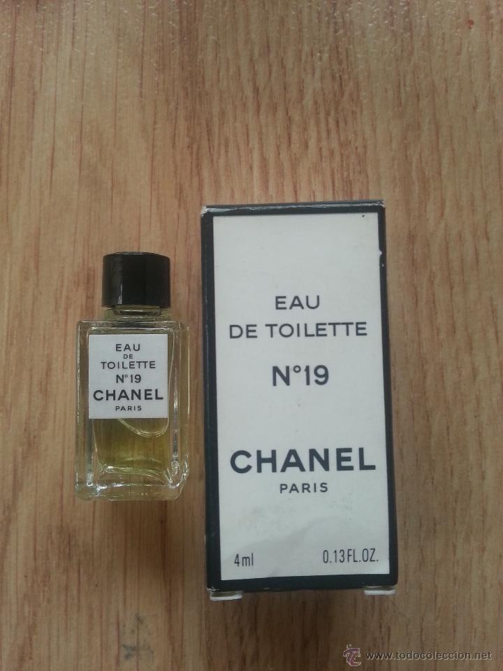 perfume en miniatura , chanel , numero 19 , eau - Compra venta en