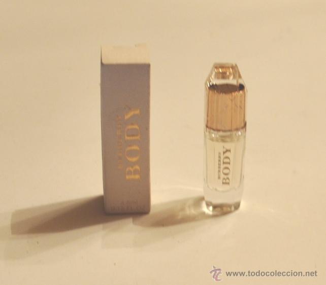 &Eacute;chantillons de parfums anciens: Perfume miniatura BURBERRY BODY 4,5 ml