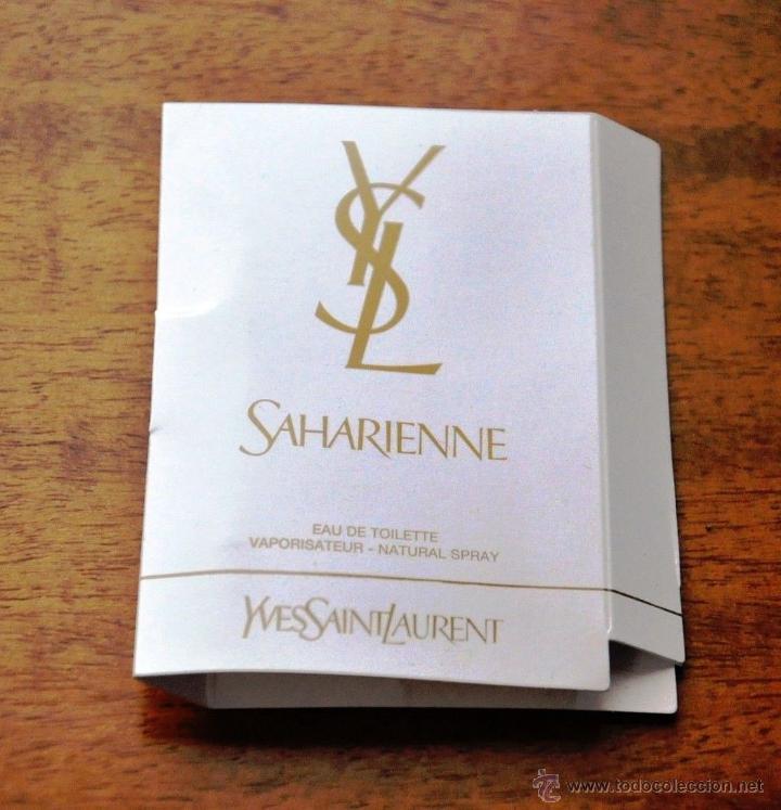 Miniaturen von alten Parf&uuml;men: Muestra de perfume SAHARIENNE - YVES SAINT LAURENT