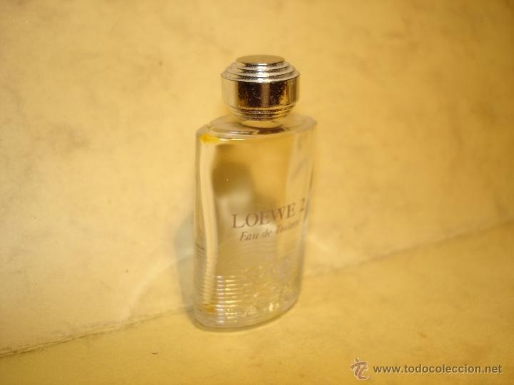 Miniaturas de perfumes antiguos: LOEWE 2 - EAU DE TOILETTE - 52 MM. DE ALTURA - VACIO