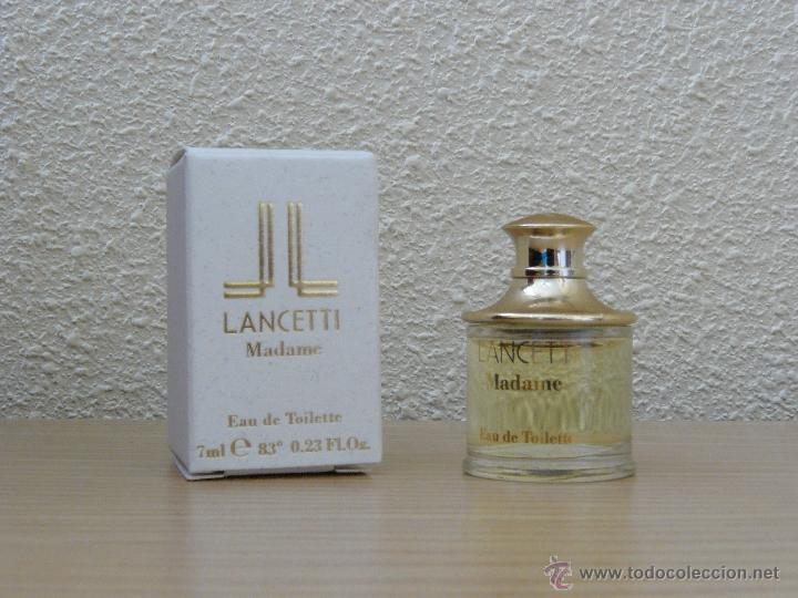 Miniaturas de perfumes antiguos: miniatura de perfume madame de lancetti