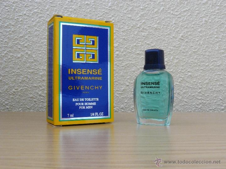Miniaturas de perfumes antiguos: miniatura de perfume insens&eacute; ultramarine de givenchy