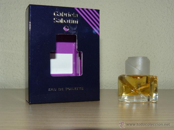 Miniaturas de perfumes antiguos: miniatura de perfume gabriela sabatini