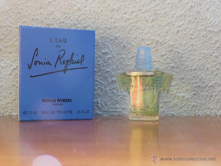 Miniaturas de perfumes antiguos: Miniatura de perfume Sonia Rykiel con caja