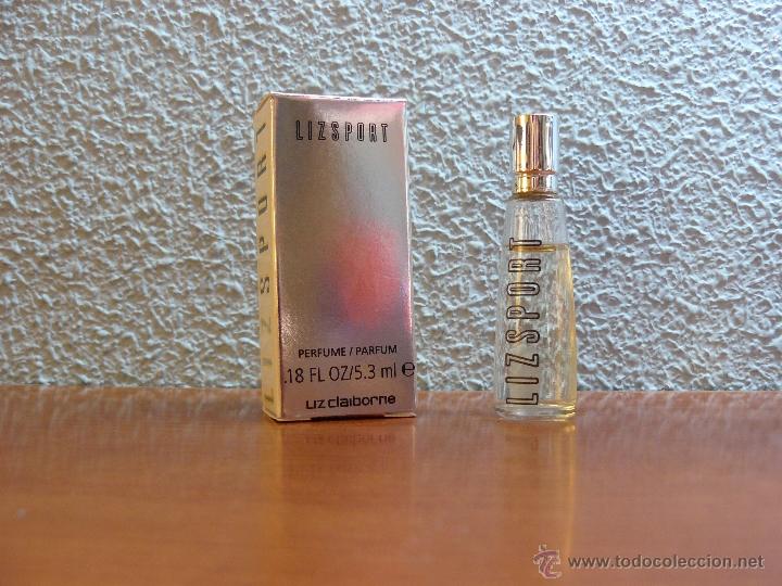 Miniaturas de perfumes antigos: Miniatura de perfume liz sport