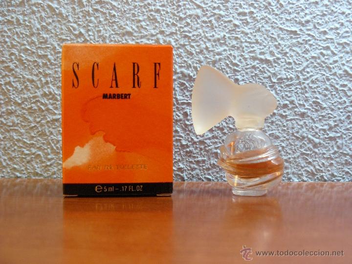 Miniaturas de perfumes antiguos: Miniatura de perfume scarf - Foto 1