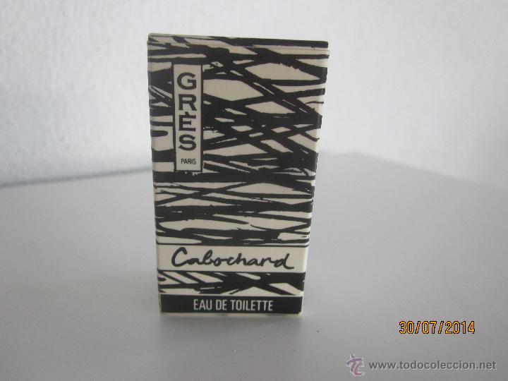 Miniaturas de perfumes antiguos: EAU DE TOILETTE CABOCHARD, DE GR&Egrave;S, MINIATURA - Foto 1