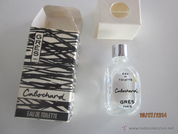 Miniaturas de perfumes antiguos: EAU DE TOILETTE CABOCHARD, DE GR&Egrave;S, MINIATURA - Foto 2