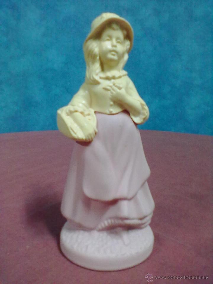 Miniaturas de perfumes antiguos: BOTELLA AVON NI&Ntilde;A CESTA - Foto 1