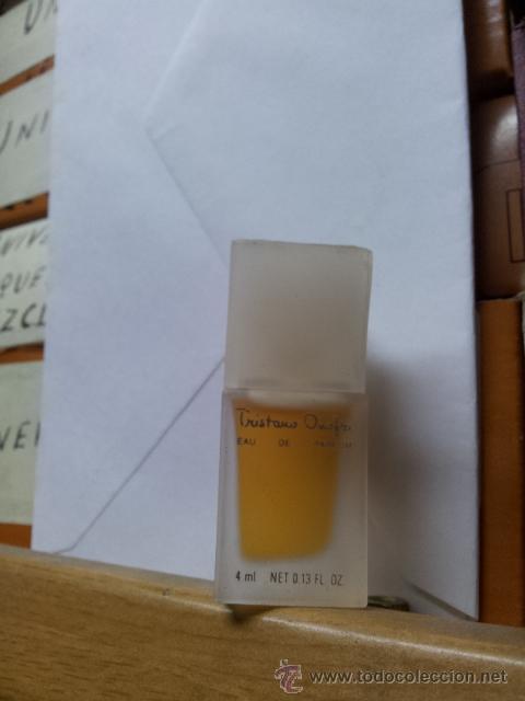 Miniaturas de perfumes antiguos: ANTIGUA MINI BOTELLA DE PERFUME TOILETTE TRISTANO ONOFRI FEMME 4ml.