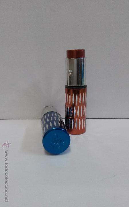Miniaturas de perfumes antiguos: Vaporizadores de Colonia antiguos marca LUXUS