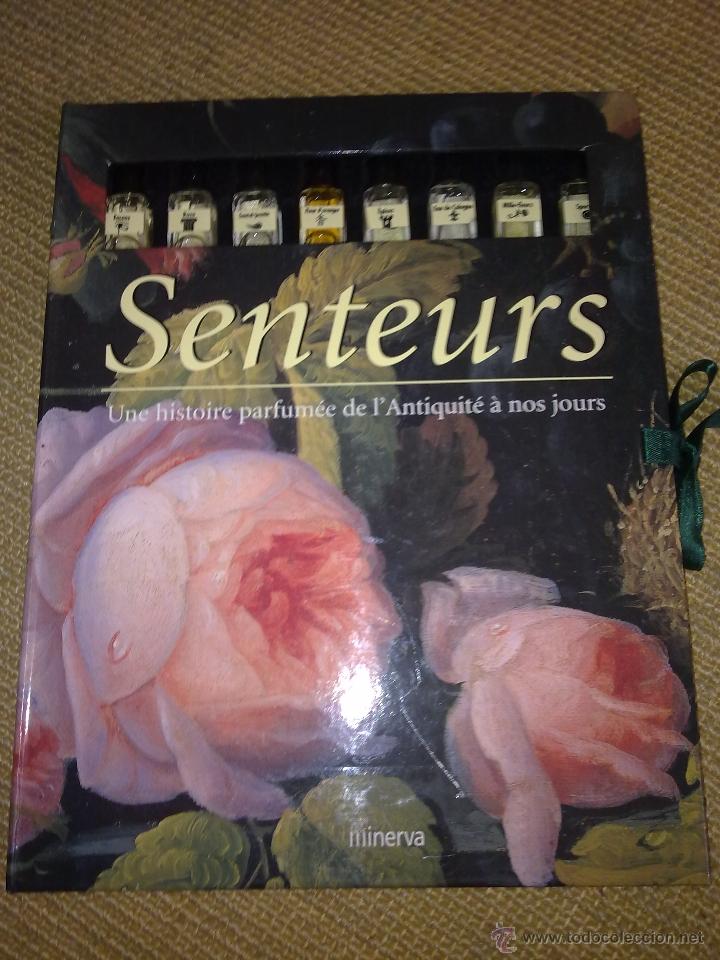Miniaturas de perfumes antiguos: Perfumes SENTEURS Edwin T. Morris con Historia del Perfume