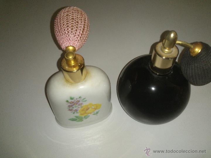 Miniaturas de perfumes antiguos: LOTE DE DOS PERFUMADORES - Foto 1