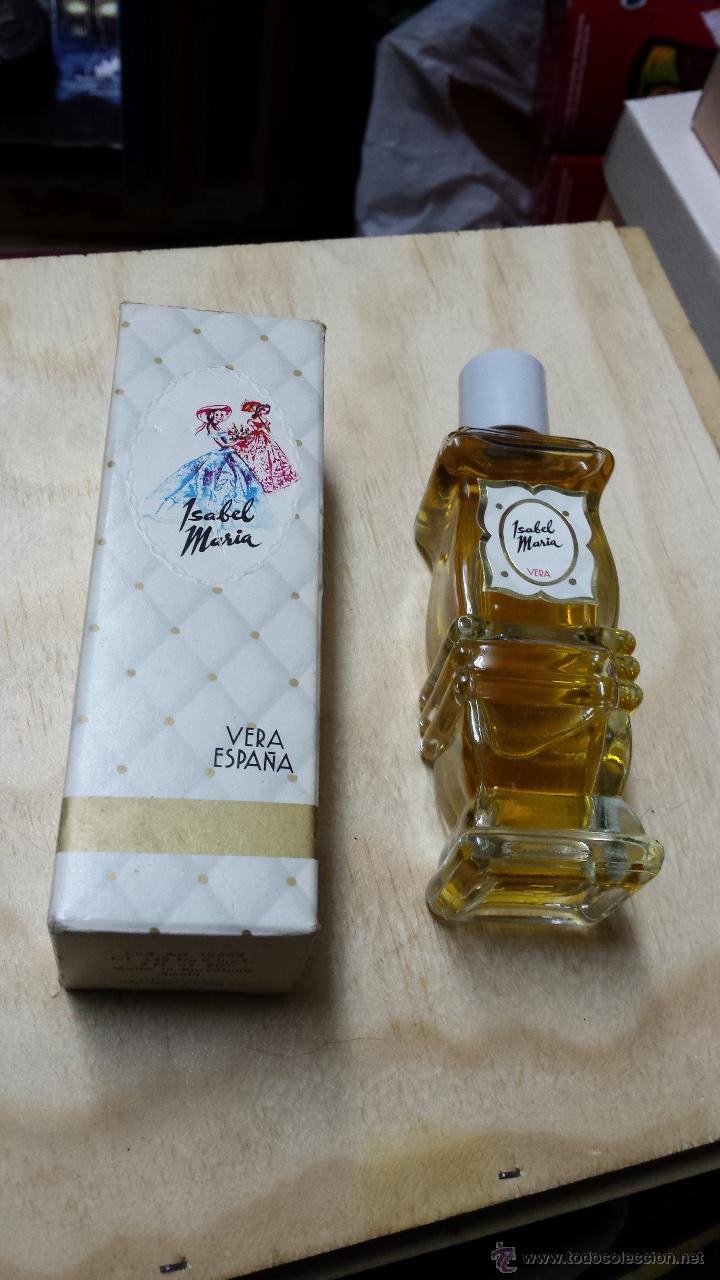 Miniaturas de perfumes antigos: ISABEL MARIA DE VERA ESPA&Ntilde;A. COLONIA EDT. 60 ML. CON CAJA ORIGINAL EN MUY BUEN ESTADO NUEVA Y LLENA