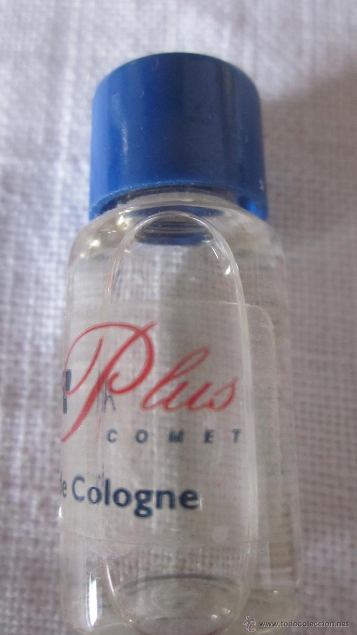 Miniaturas de perfumes antiguos: Air plus comet miniatura eau de cologne - Foto 3