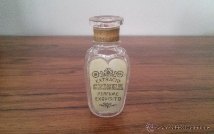 Miniaturas de perfumes antigos: ESTRACTO GEISHA PERFUME EXQUISITO