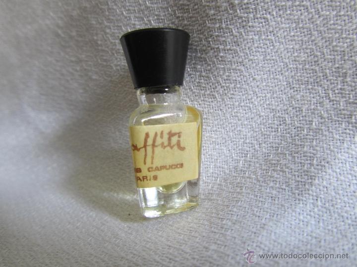 Miniaturas de perfumes antiguos: Miniatura Parfum Graffiti Paris Parfums Capucce - Foto 3