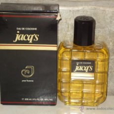 Miniaturas de perfumes antiguos: BOTE,FRASCO DE COLONIA JACQ'S 200ML.. Lote 50166993