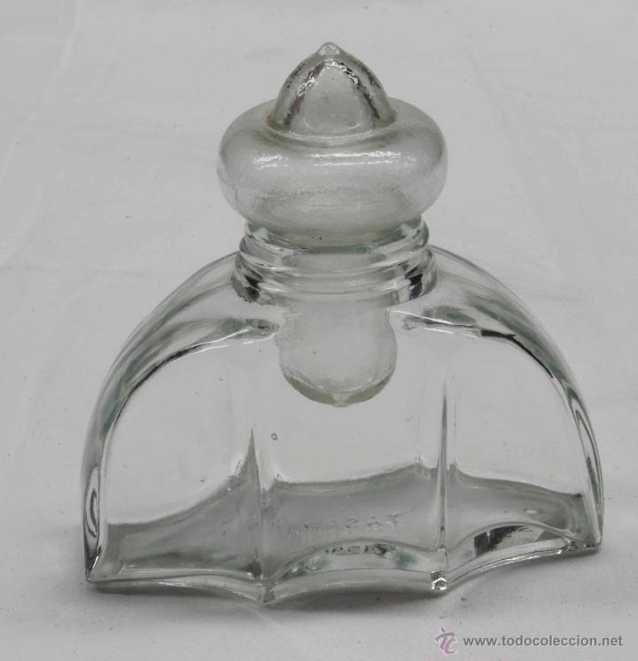 Miniaturas de perfumes antiguos: Botella de perfume cristal - Foto 1