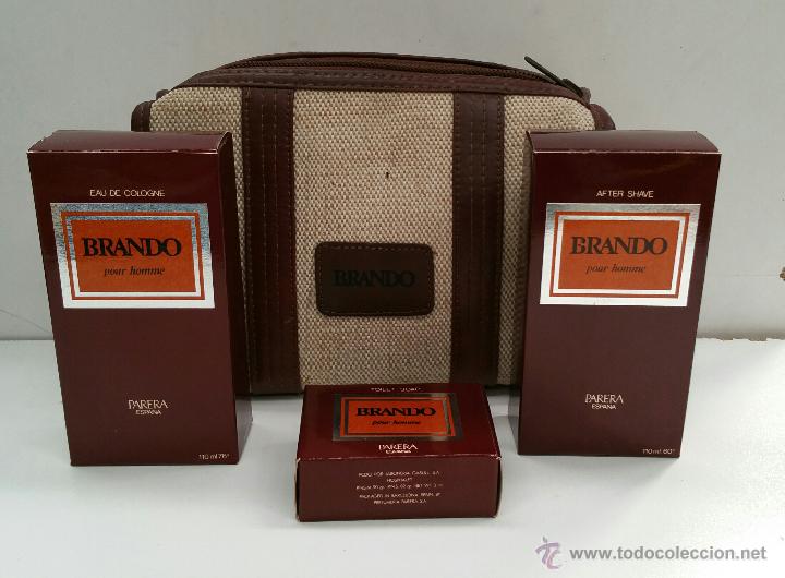 Miniaturas de perfumes antiguos: BRANDO NECESER - Foto 1