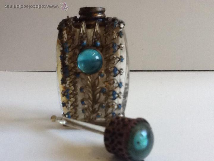 Miniaturas de perfumes antiguos: Snuff botlle o perfumero - Foto 2