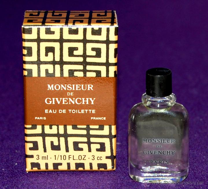 antiguo frasco miniatura de perfume monsieur de - Comprar Miniaturas de perfumes  antiguos en todocoleccion - 52460989
