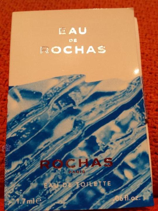 Miniaturas de perfumes antigos: MUESTRA MINIATURA COLONIA EAU DE ROCHAS