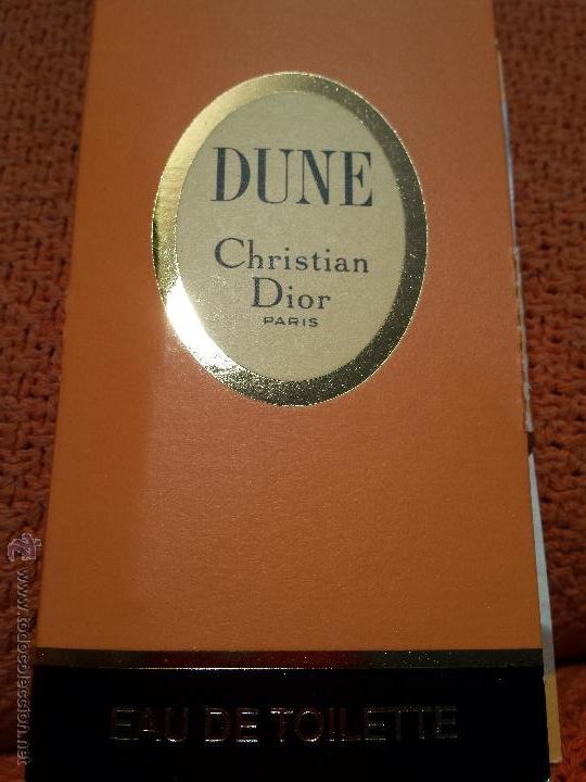Miniaturas de perfumes antigos: MUESTRA MINIATURA COLONIA DUNE CHRISTIAN DIOR