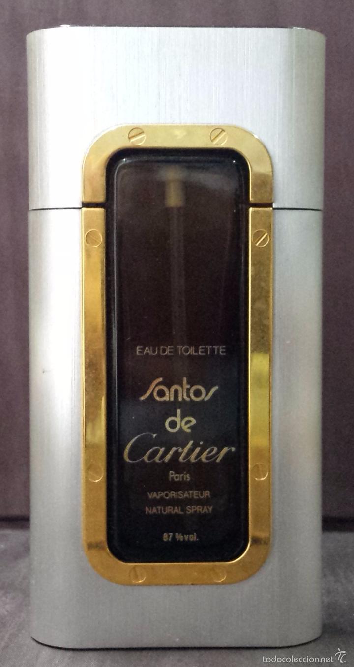 Frasco vacio colonia santos de cartier eau de t - Vendido en Venta Directa  - 56394117