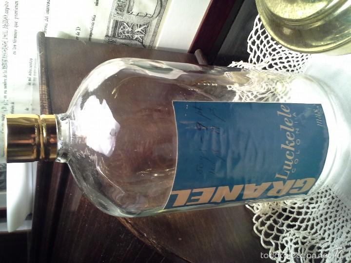 Miniature di profumi antiche: MAS, curioso granel colonia LUCKELELE.