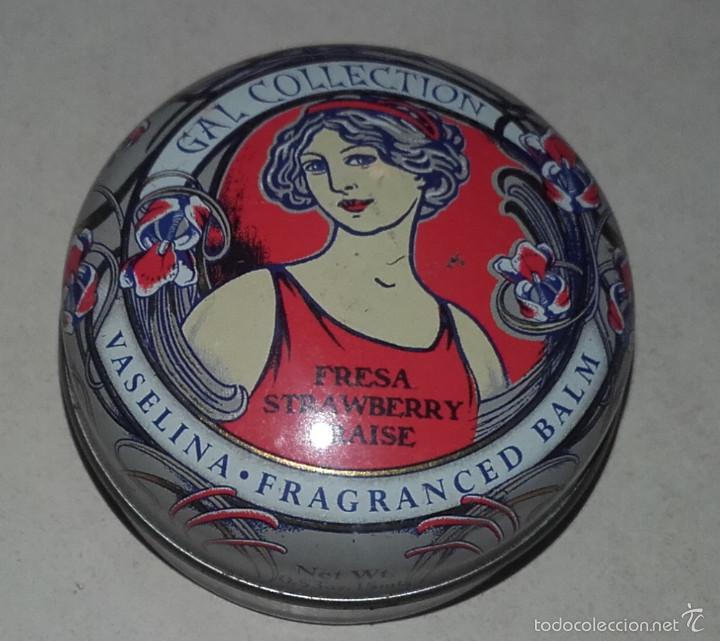 Miniature di profumi antiche: VASELINA PERFUMADA FRESA GAL COLECCION CONTIENE PRODUCTO