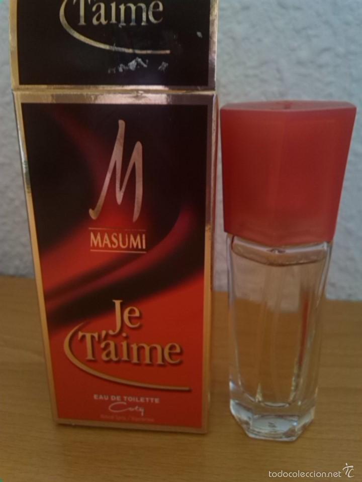 &Eacute;chantillons de parfums anciens: COLONIA JE T'AIME MASUMI