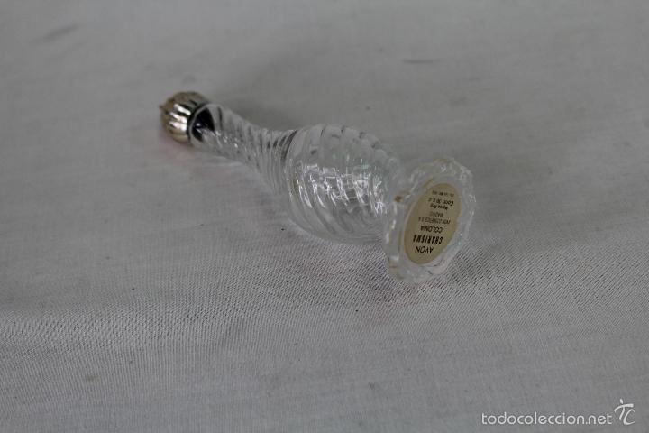 Miniaturas de perfumes antiguos: botella colonia avon charisma - Foto 4