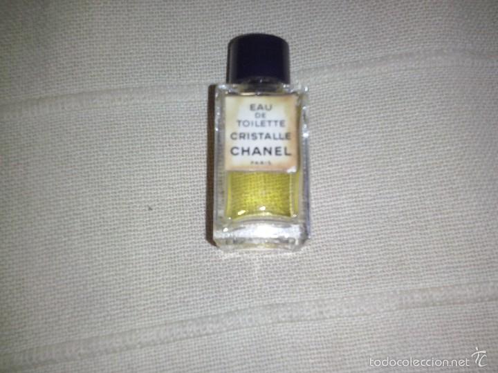 &Eacute;chantillons de parfums anciens: peque&ntilde;o tarro cristalle de chanel
