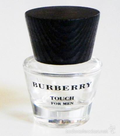 &Eacute;chantillons de parfums anciens: FRASCO PEQUE&Ntilde;O DE COLONIA BURBERRY - VAC&Iacute;O - &iquest; PUBLICIDAD ? - FRASQUITO BOTECITO MINIATURA - CRISTAL
