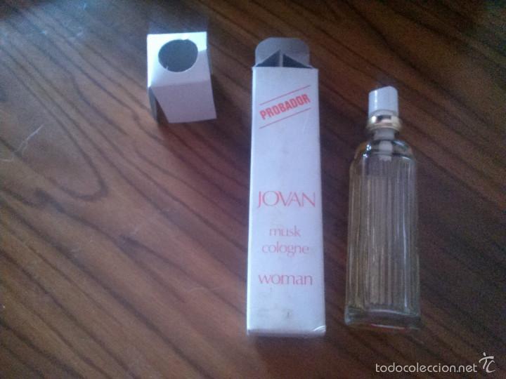 Miniatures of antique perfumes: FRASCO PROBADOR DE LA COLONIA JOVAN DE LOS A&Ntilde;OS 80. EN SU CAJA. SIN UTILIZAR. RAR&Iacute;SIMO